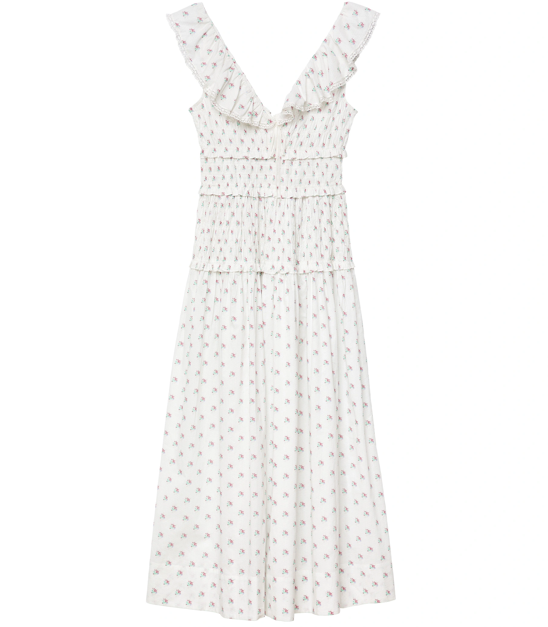 Doen Sorina Dress in Petit Posy Calico Doen Sorina Dress in Petit Posy Calico | Maxi Dresses | Coveti