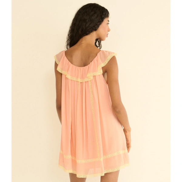 Doen Suzette Dress in Boudoir Pink | Midi Dresses | Coveti, view 6