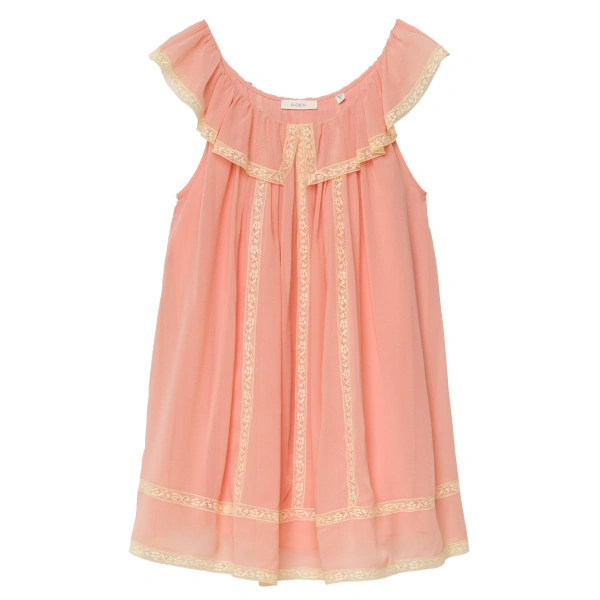 Doen Suzette Dress in Boudoir Pink | Midi Dresses | Coveti