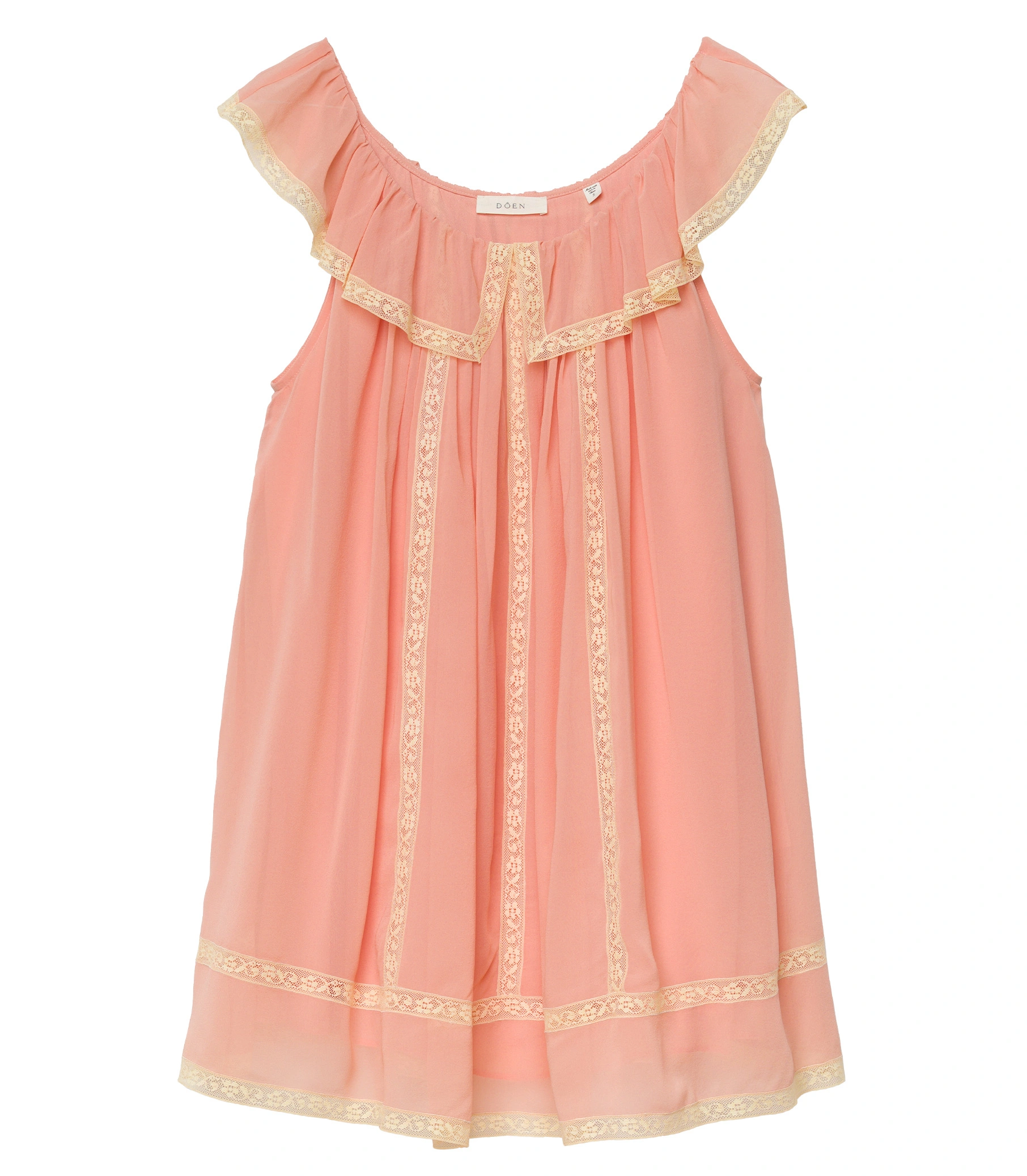 Doen Suzette Dress in Boudoir Pink Doen Suzette Dress in Boudoir Pink | Midi Dresses | Coveti