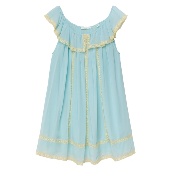 Suzette Dress in Pale Wisteria