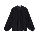 Doen The Jane Blouse in Black | Blouses | Coveti