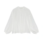 Doen The Jane Blouse in Salt | Blouses | Coveti