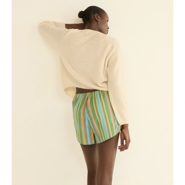 Doen Thelma Short in Saint-Ouen Stripe | Shorts | Coveti, view 6