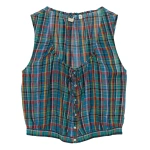 Doen Theo Top in Alderbrook Plaid | Blouses | Coveti