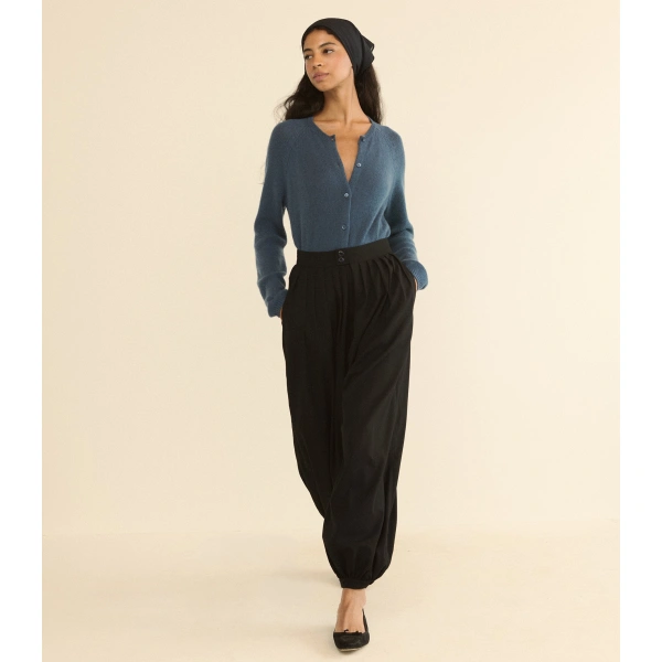 Doen Theonie Pant in Black | Pants | Coveti, view 6