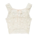 Doen Theresa Top in Pearl | Blouses | Coveti