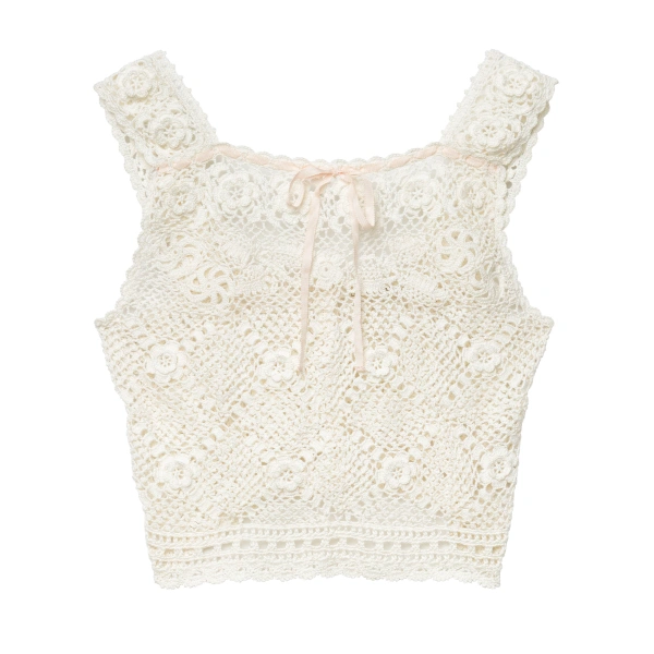 Theresa Top in Pearl