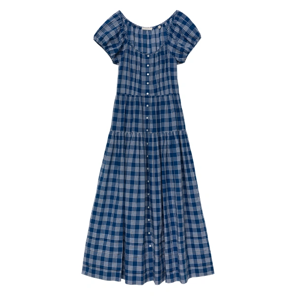 Valenne Dress in Dorset Plaid
