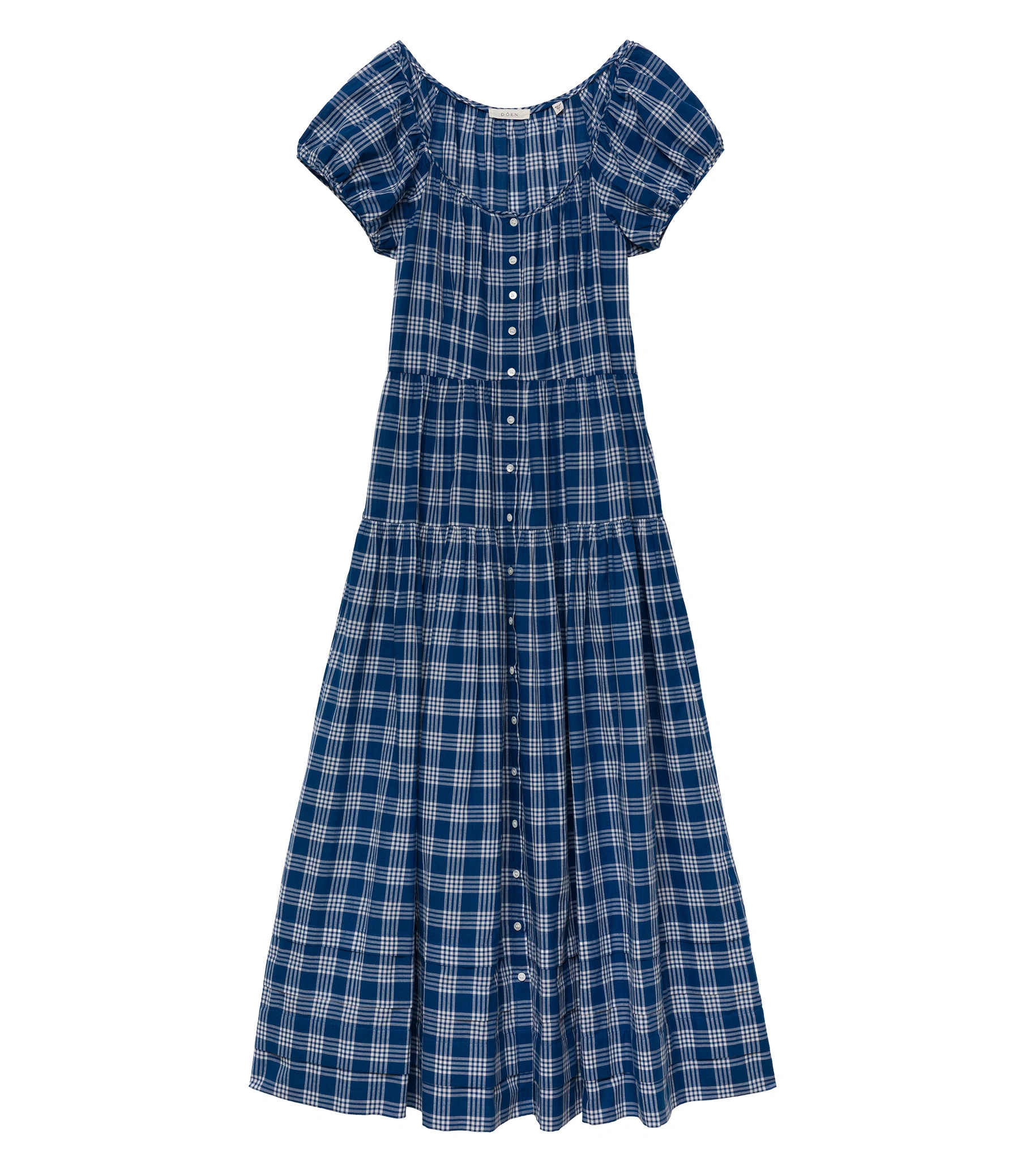 Doen Valenne Dress in Dorset Plaid Doen Valenne Dress in Dorset Plaid | Maxi Dresses | Coveti