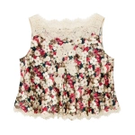 Doen Valerina Top in Wildflower Bramble | Blouses | Coveti