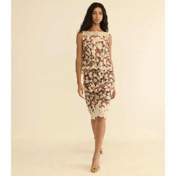 Doen Valerina Top in Wildflower Bramble | Blouses | Coveti, view 3