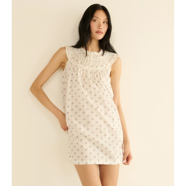 Doen Verity Dress in Petit Posy Calico | Midi Dresses | Coveti, view 4