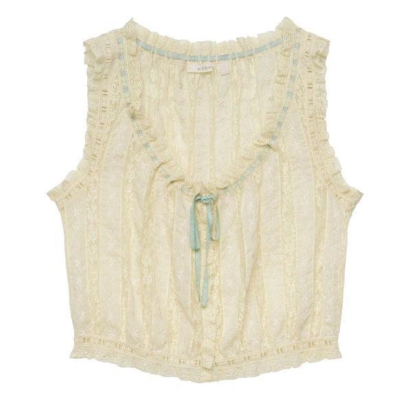 Doen Vetiver Top in Gateau | Blouses | Coveti