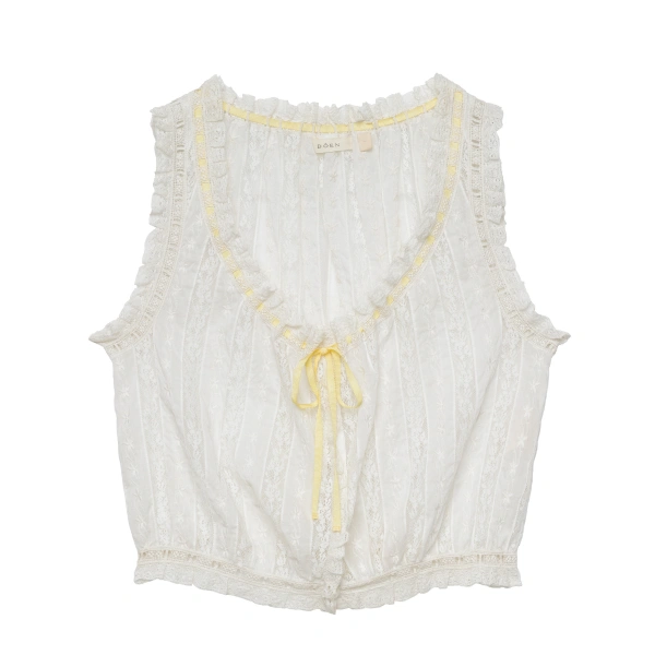 Doen Vetiver Top in Salt | Blouses | Coveti