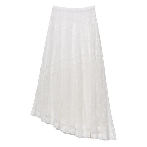 Victoriana Skirt in Salt