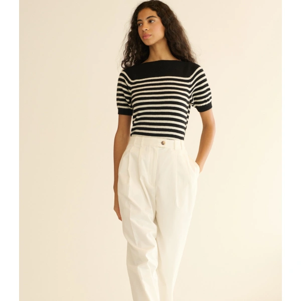 Doen Vidette Sweater in Marceau Stripe | Sweaters | Coveti, view 3