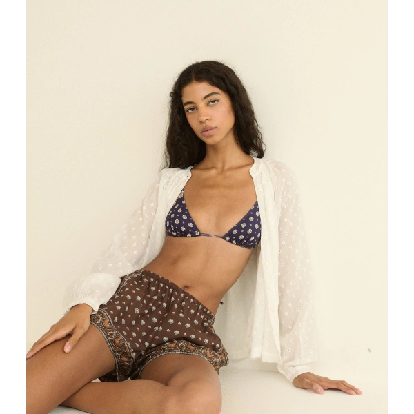 Doen Vienna Short in Terre Foulard de la Mer | Shorts | Coveti, view 6