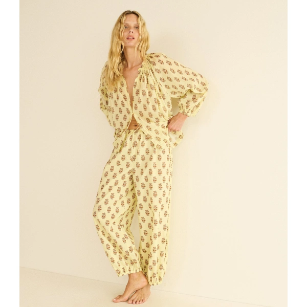 Doen Yarrow Pant in Dandelion Grove | Pants | Coveti, view 2