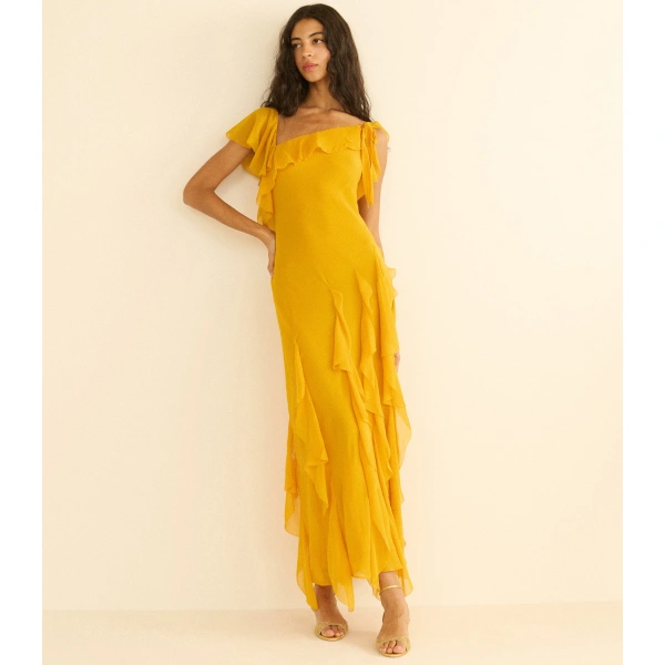Doen Zelia Dress in Sunflower | Maxi Dresses | Coveti, view 2
