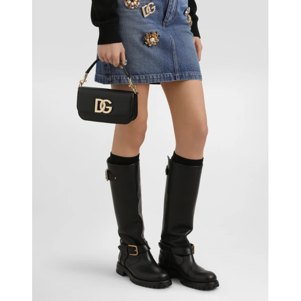 Black Dolce & Gabbana 3.5 crossbody bag, view 2 | Shoulder & Crossbody Bags