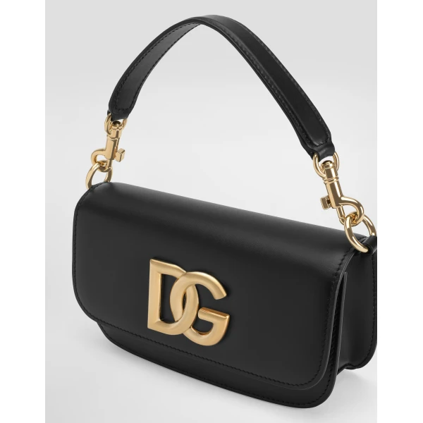 Black Dolce & Gabbana 3.5 crossbody bag, view 6 | Shoulder & Crossbody Bags