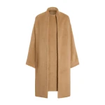 Beige Dolce & Gabbana Alpaca velour coat | Coats