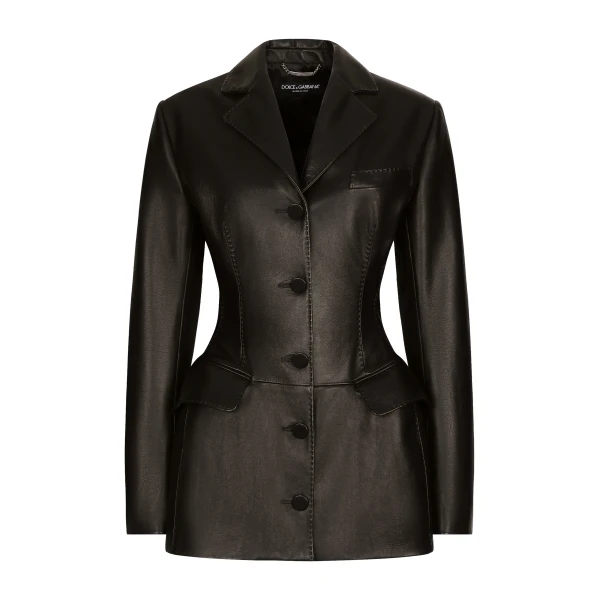 Calfskin Turlington jacket
