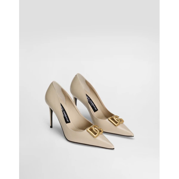 Beige Dolce & Gabbana Calfskin pumps, view 2 | Heels
