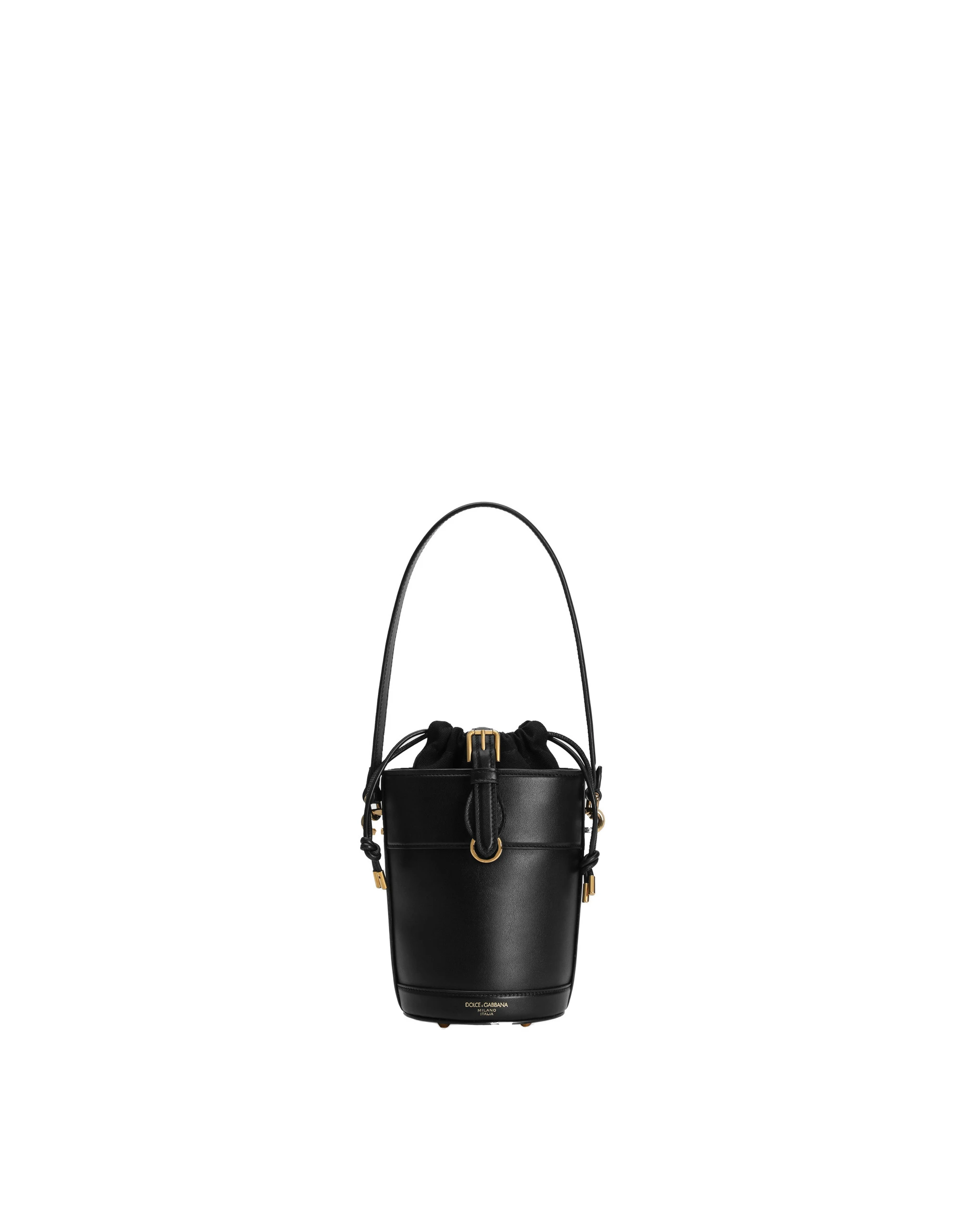Dolce & Gabbana Capri bucket bag in canvas and leather