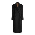 Black Dolce & Gabbana Cashmere double-breasted coat | Coats