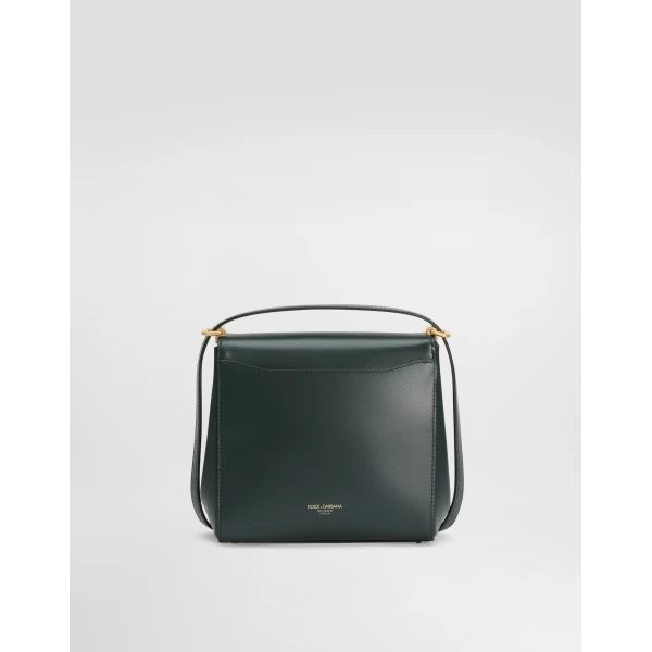 Green Dolce & Gabbana City Marlene bag in palmellato calfskin, view 4 | Shoulder & Crossbody Bags