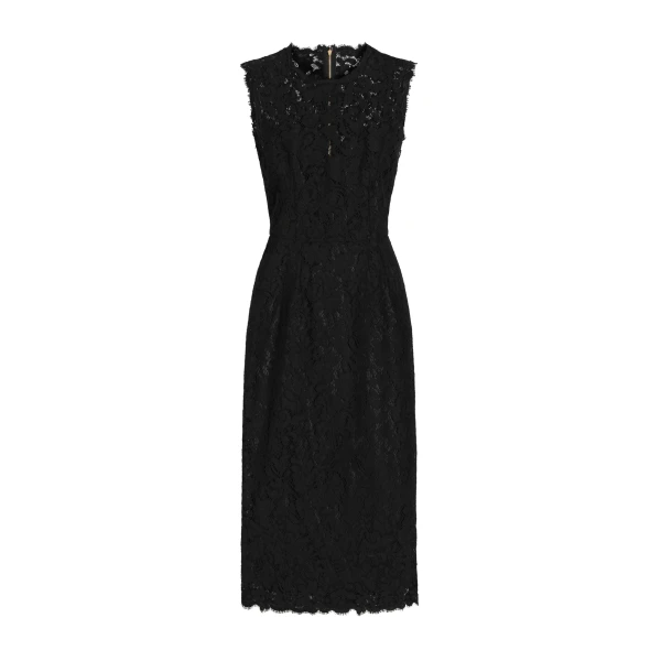 Black Dolce & Gabbana Cordonetto lace dress | Dresses