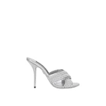 Multicolour Dolce & Gabbana Crystal mesh mules | Mules