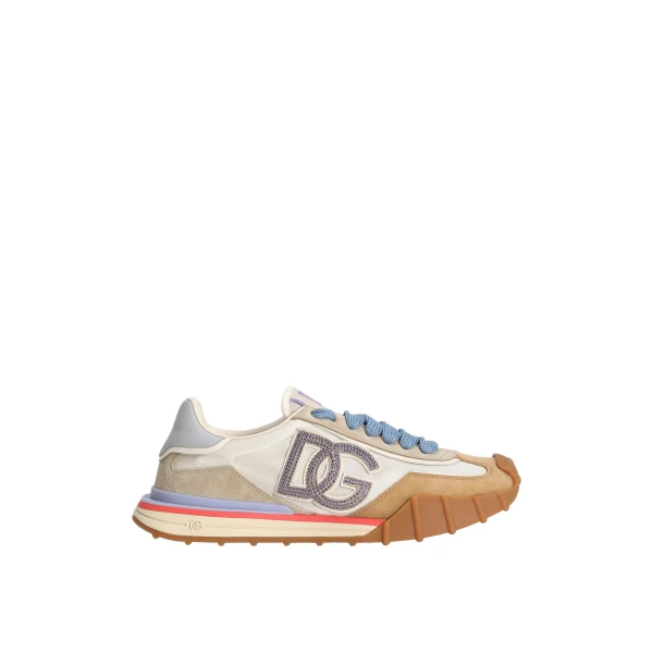 Multicolour Dolce & Gabbana DG Athletic fabric sneakers | Sneakers