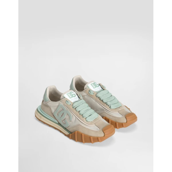 Multicolour Dolce & Gabbana DG athletic fabric sneakers, view 2 | Sneakers