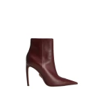 Bordeaux Dolce & Gabbana Devotion calfskin ankle boots | Boots