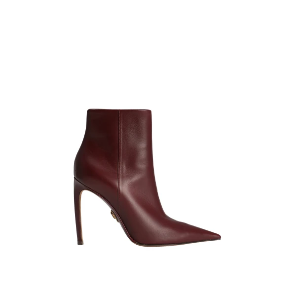 Bordeaux Dolce & Gabbana Devotion calfskin ankle boots | Boots