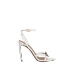 White Dolce & Gabbana Devotion calfskin sandals | Sandals