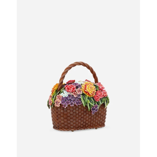 Multicolour Dolce & Gabbana Dolce Box bag, view 2 | Totes & Top-Handle Bags