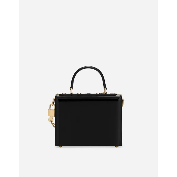 Black Dolce & Gabbana Dolce Box handbag, view 4 | Totes & Top-Handle Bags