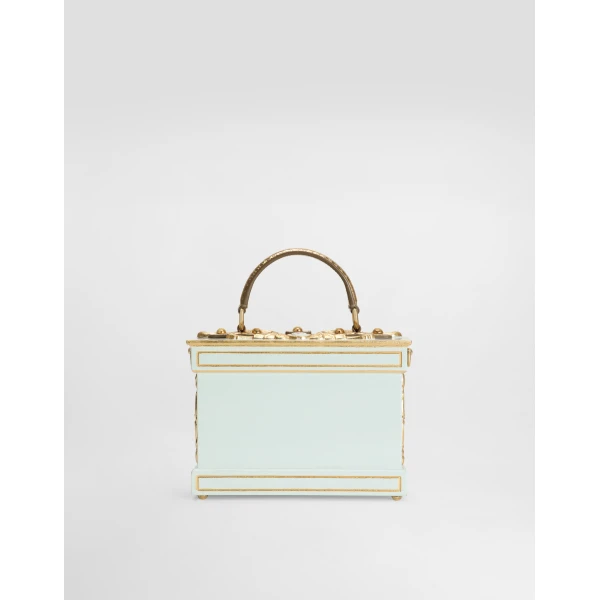 Multicolour Dolce & Gabbana Dolce Box handbag, view 3 | Totes & Top-Handle Bags