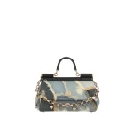 Blue Dolce & Gabbana Elongated medium Sicily handbag | Totes & Top-Handle Bags