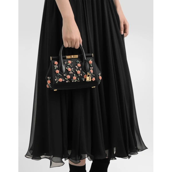 Multicolour Dolce & Gabbana Embroidered marlene day mini bag, view 2 | Mini Bags