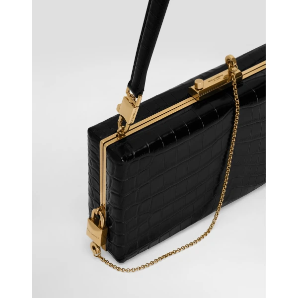 Black Dolce & Gabbana Eva bag, view 6 | Totes & Top-Handle Bags