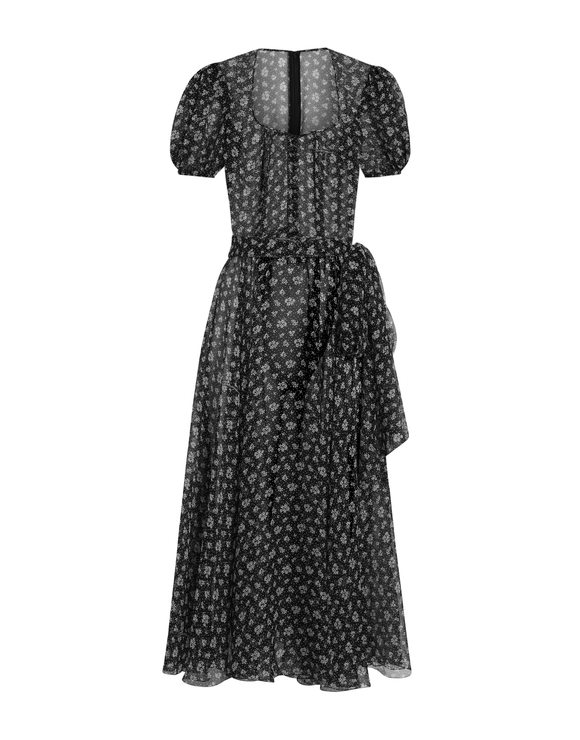 Dolce & Gabbana Floral-print chiffon dress
