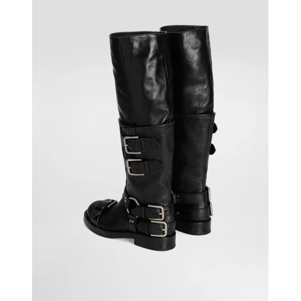 Black Dolce & Gabbana Horse leather boots, view 3 | Boots