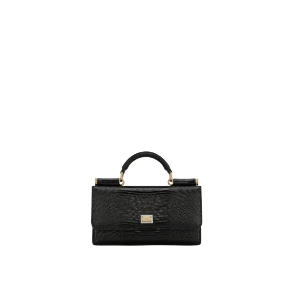 Iguana-print mini bag