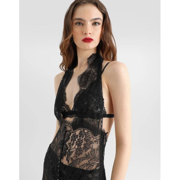Black Dolce & Gabbana Lace dress, view 4 | Dresses