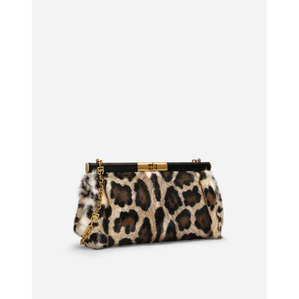 Beige Dolce & Gabbana Large Marlene shoulder bag, view 3 | Shoulder & Crossbody Bags